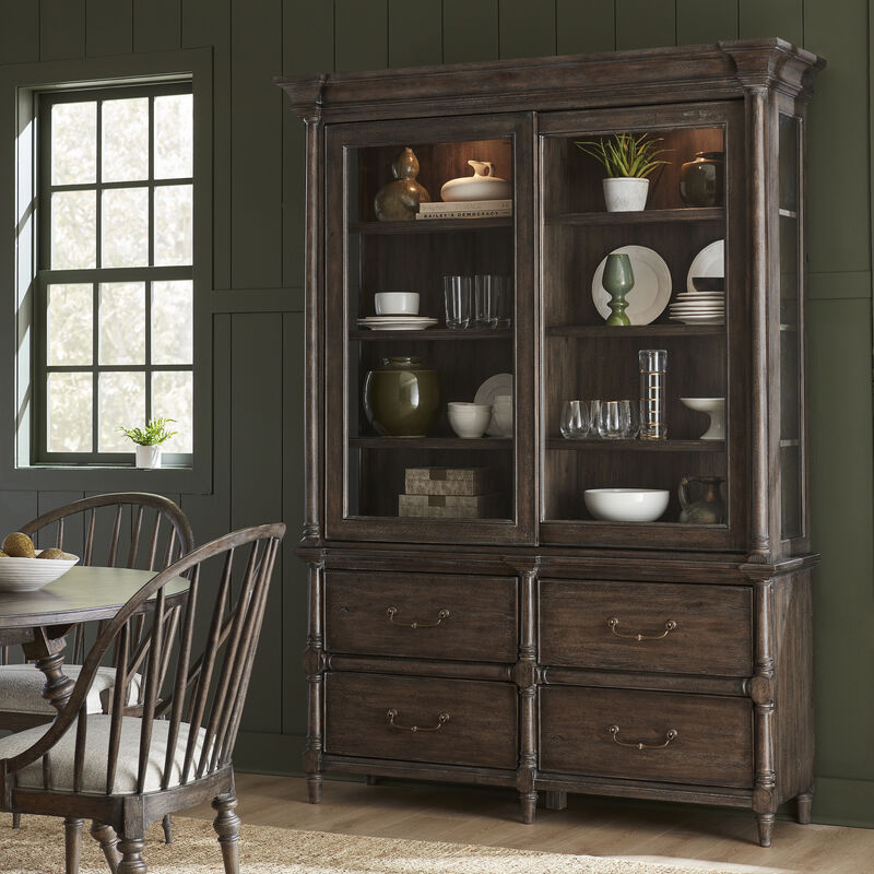 Slide Door Display Cabinet