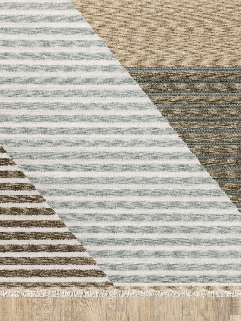 ECHO 04 BEIGE/GREY 5X8