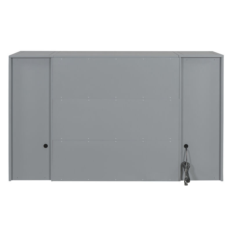 Merax Murphy Bed with Drawers