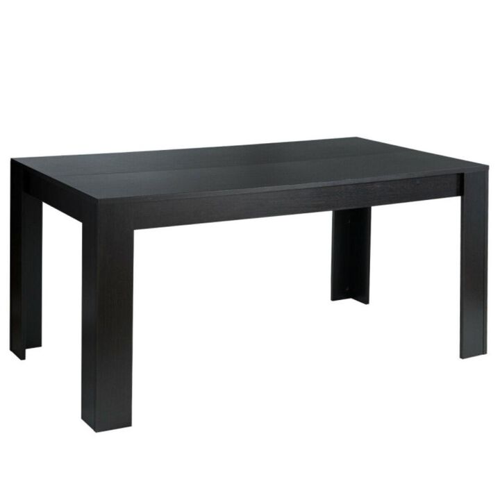 Hivvago 63 Inch Rectangular Modern Dining Kitchen Table