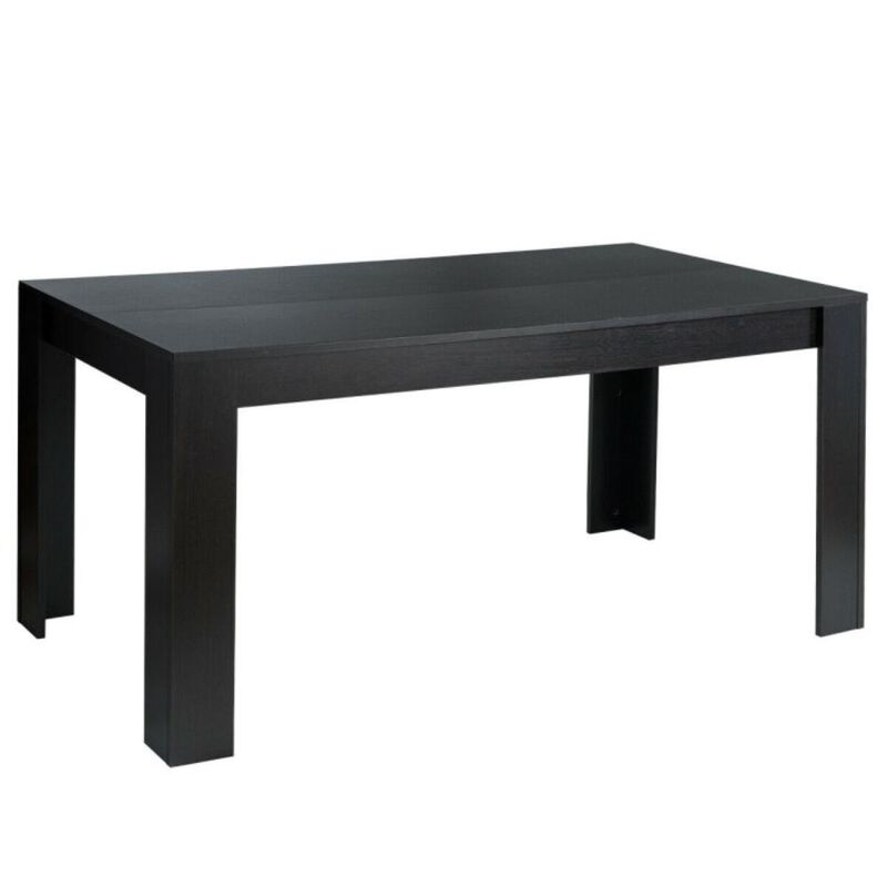 Hivvago 63 Inch Rectangular Modern Dining Kitchen Table