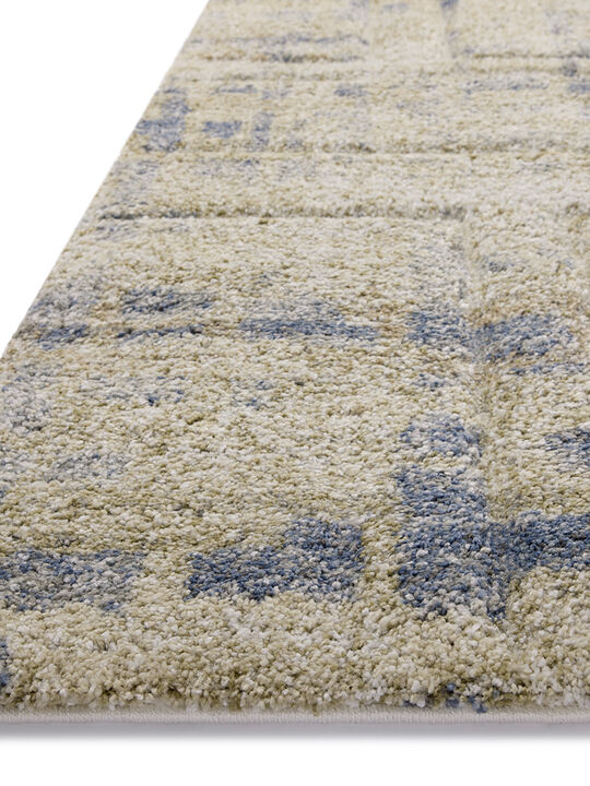 Silas SLA-05 Blue / Multi 7''10" x 10' Rug by