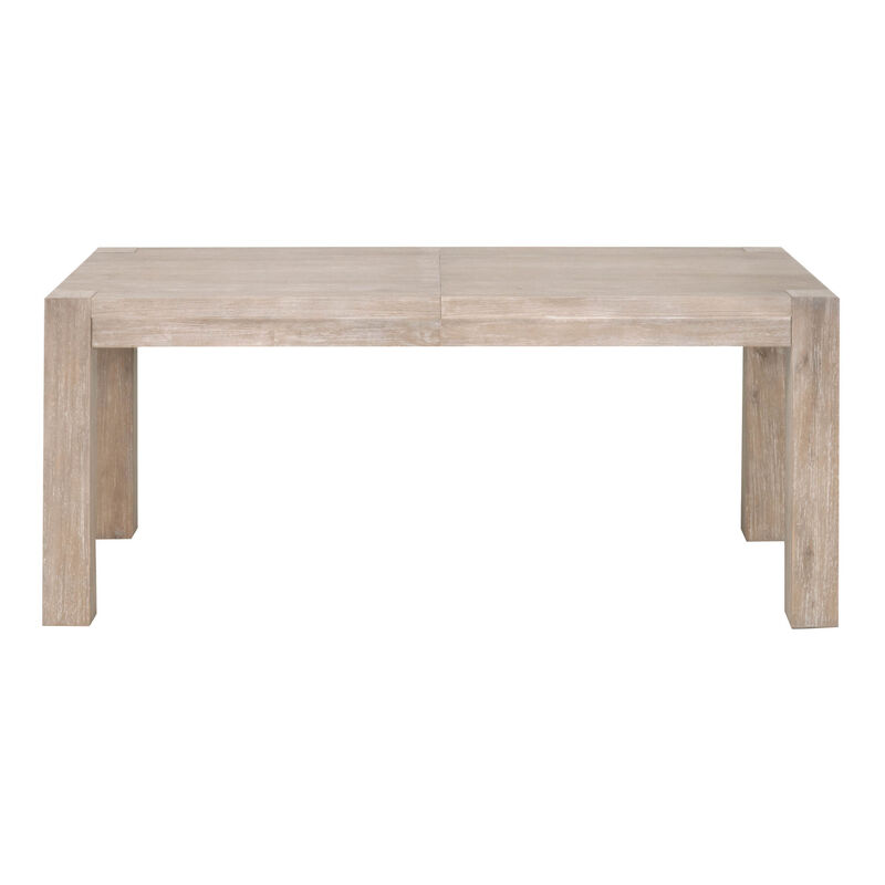 Adler Extension Dining Table Natual Gray
