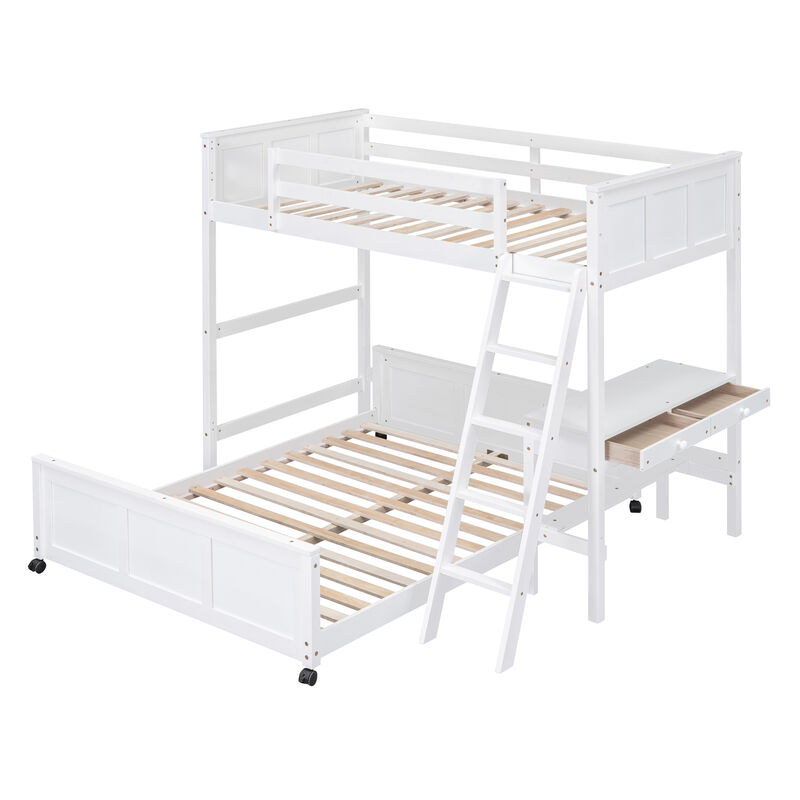 Merax Bunk Bed with Desk
