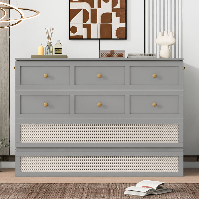 Merax Murphy Bed with Large Drawers
