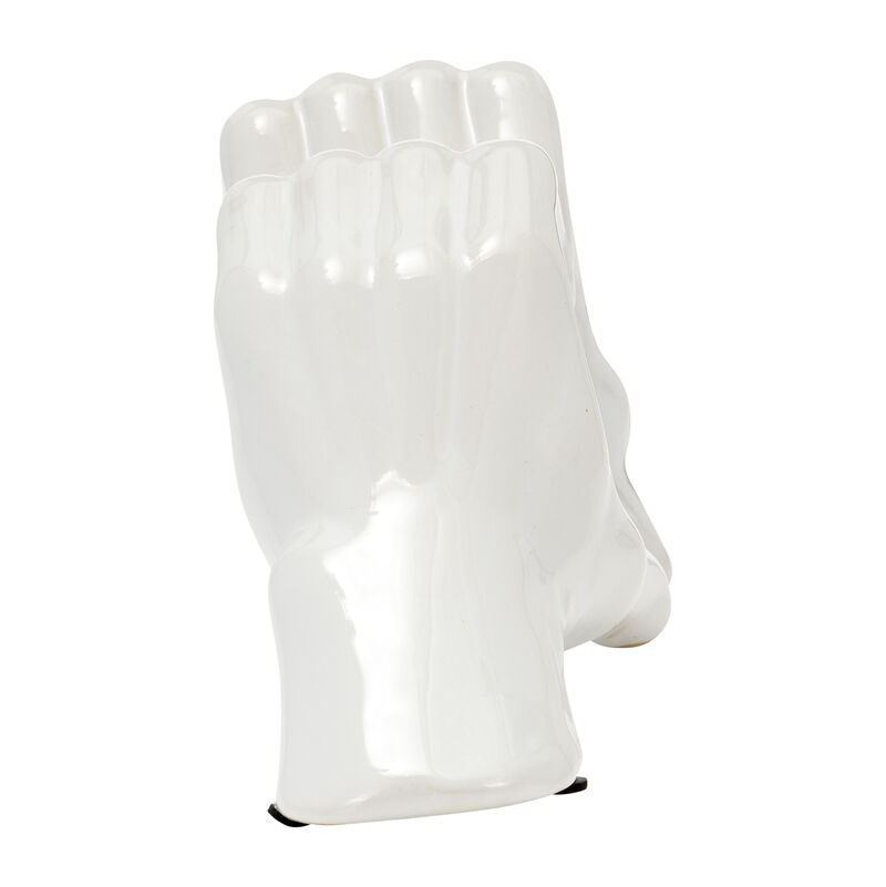 White 5" Hand-heart Object