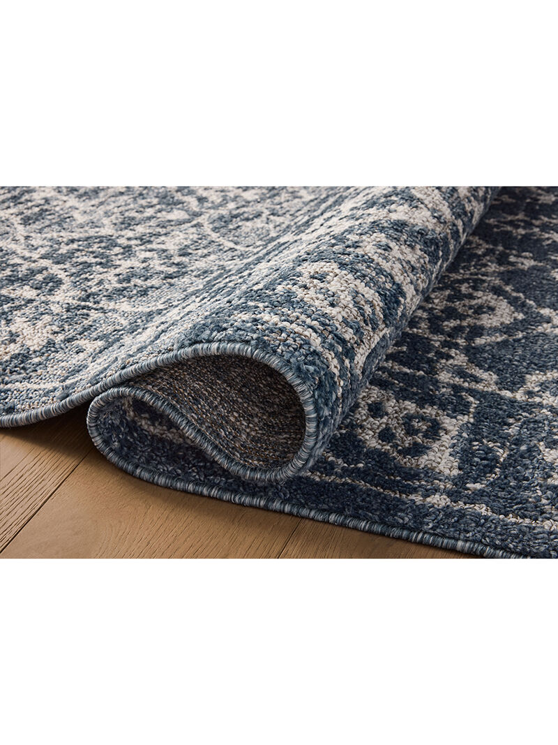 Gigi Navy/Stone 7'10" x 10' Area Rug by Magnolia Home by Joanna Gaines x Loloi