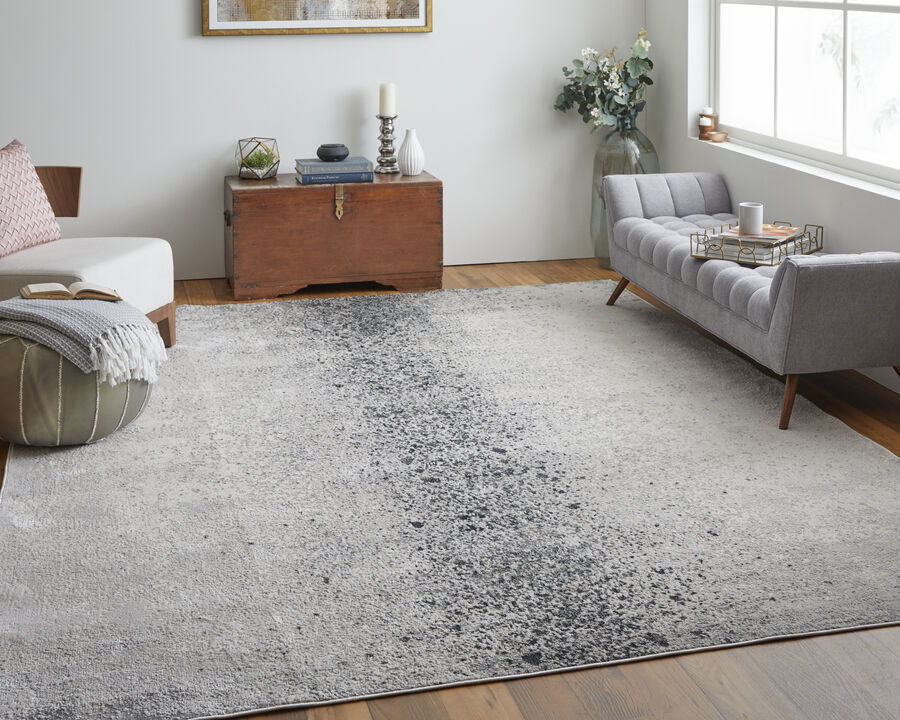 Astra 39L2F Ivory/Gray/Black 8' x 10' Rug