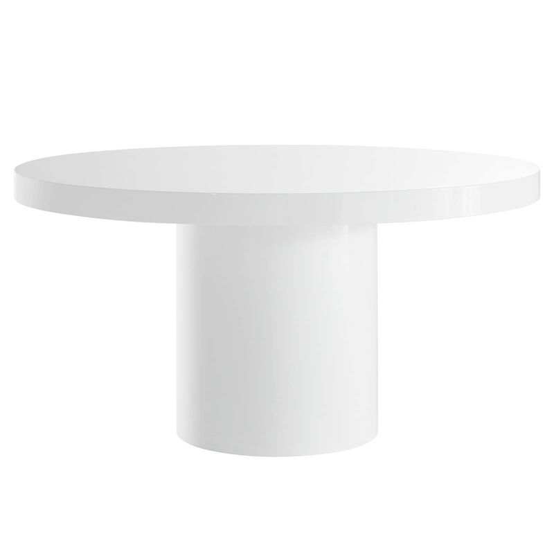 Modway - Gratify 60" Round Dining Table White