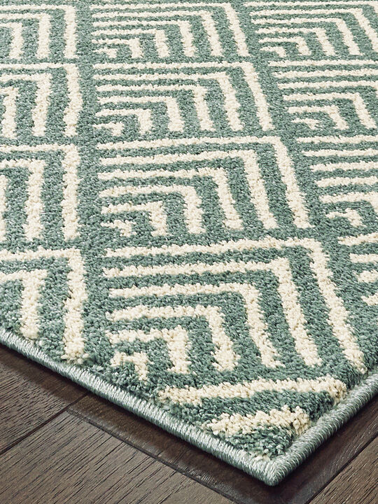 Carson 2' x 3' Blue Rug