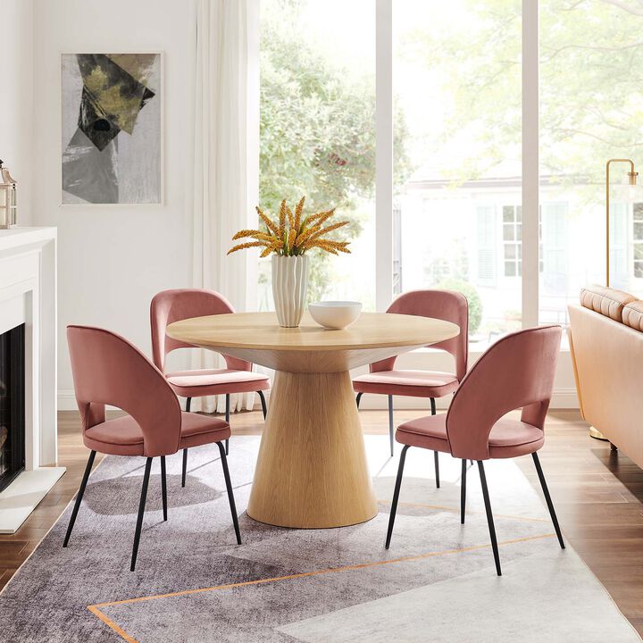 Modway - Provision 47" Round Dining Table Oak