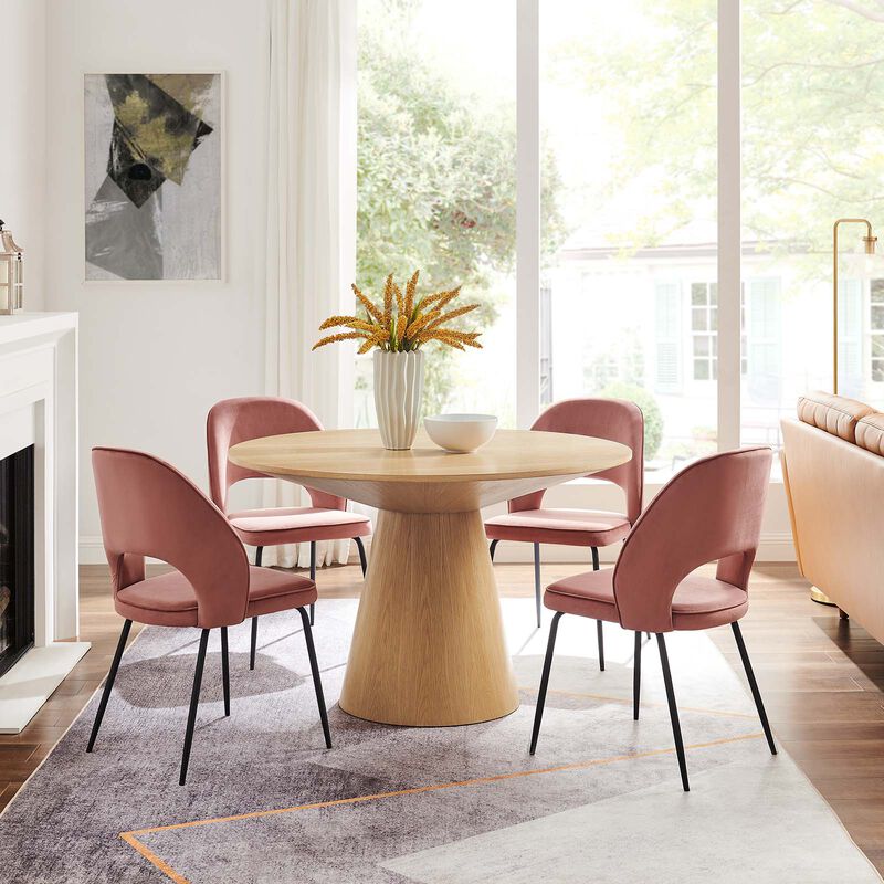 Modway - Provision 47" Round Dining Table Oak