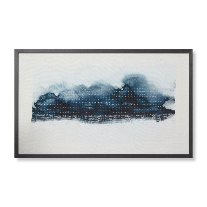 Granite Blue Ivory Wall Art