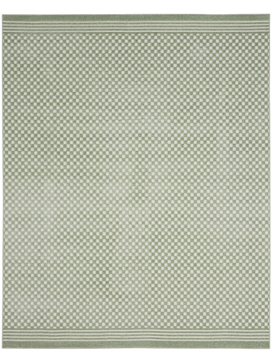 Care Free CAF02 Green 7'10" x 9'10" Rug