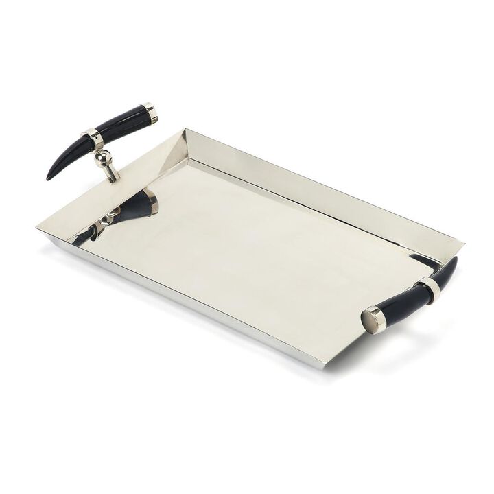 Stainless Steel Rectangular Serving Tray, Belen Kox