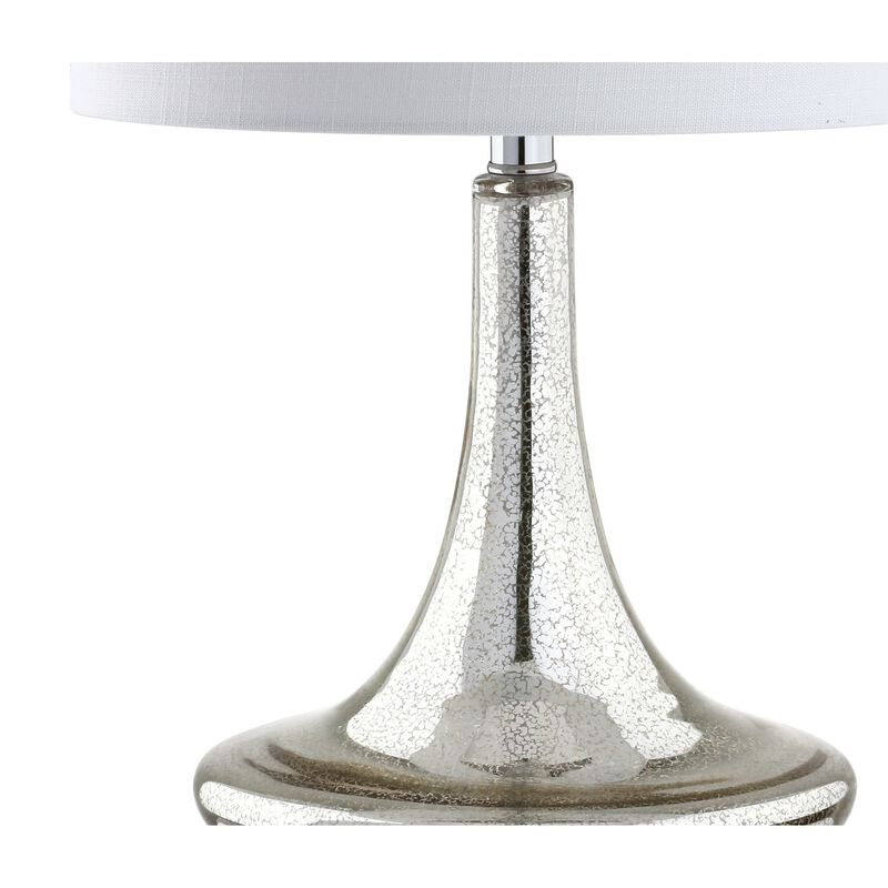 Cecile Glass Teardrop LED Table Lamp (Set of 2)