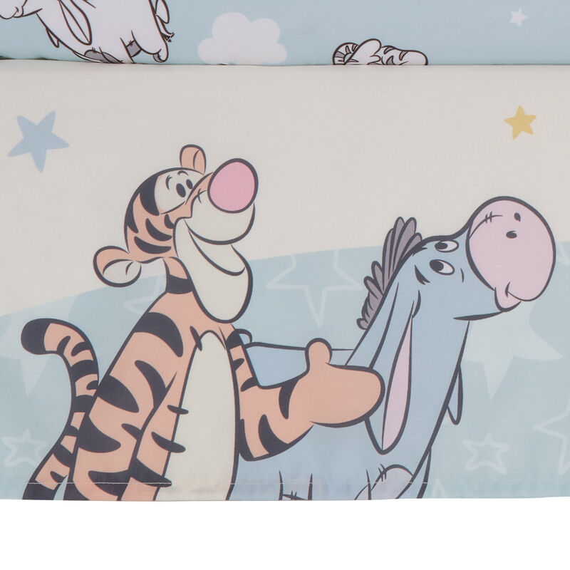 Bedtime Originals Starlight Pooh 3-Piece Crib Bedding Set - Blue, Animals