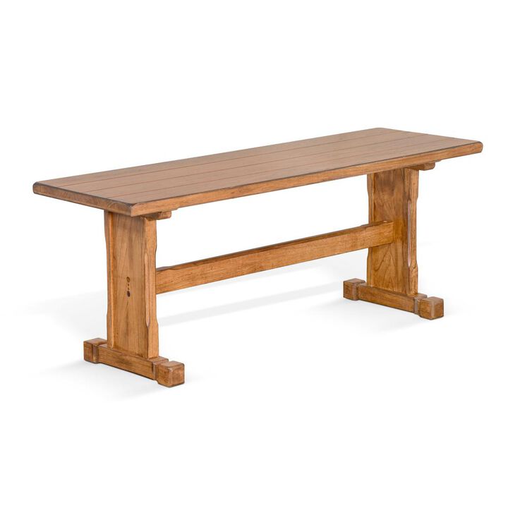 Sunny Designs Rustic Wood Side Bench