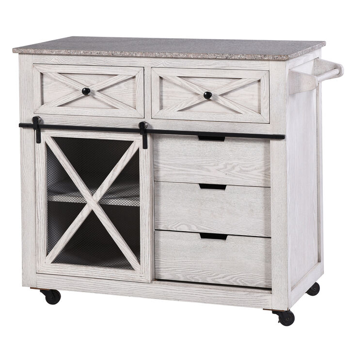 Fazio Farmhouse Kitchen Island