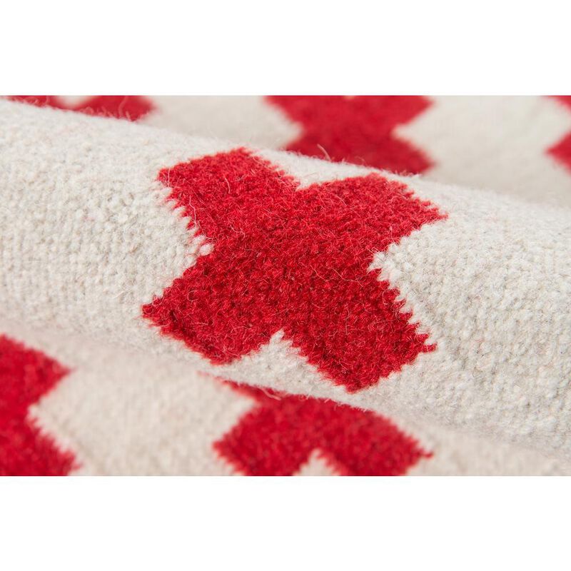 Novogratz Contemporary Rectangle Area Rug, Ivory, 2' X 3'
