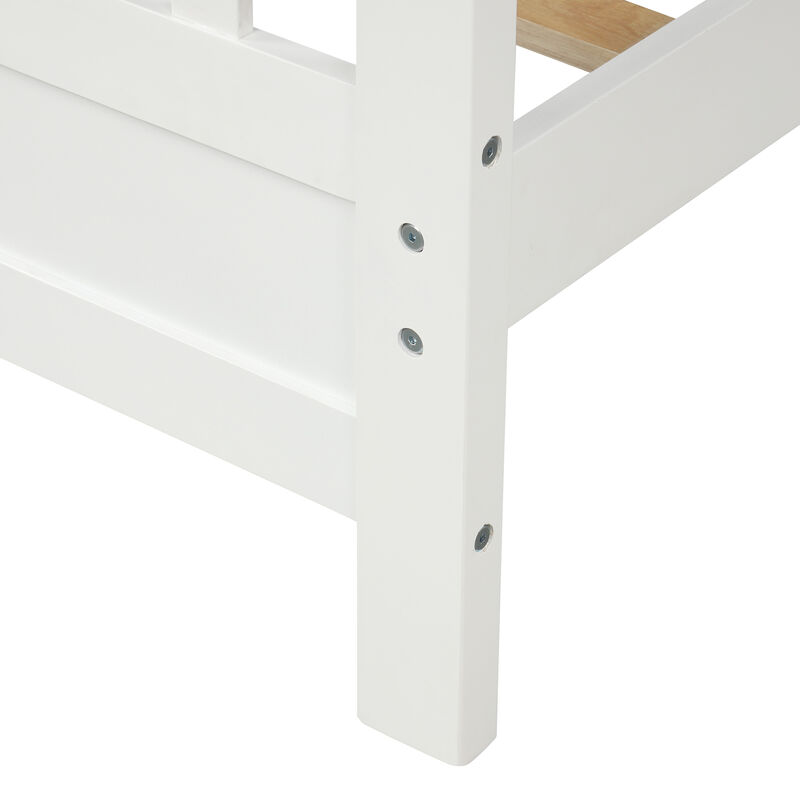 Merax Standard Platform Bed with Headboard