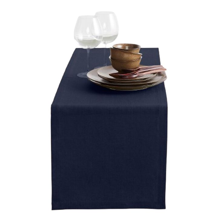 Solino Home 100% Pure Linen Table Runner | Diana