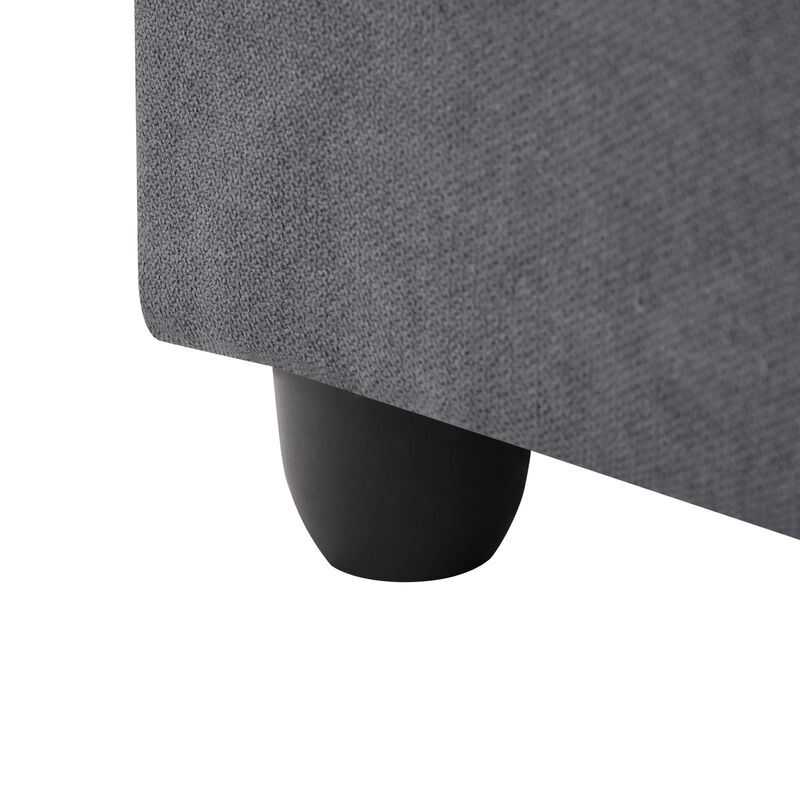 Merax 5-Seat Sofa Couch with Convertible Ottoman