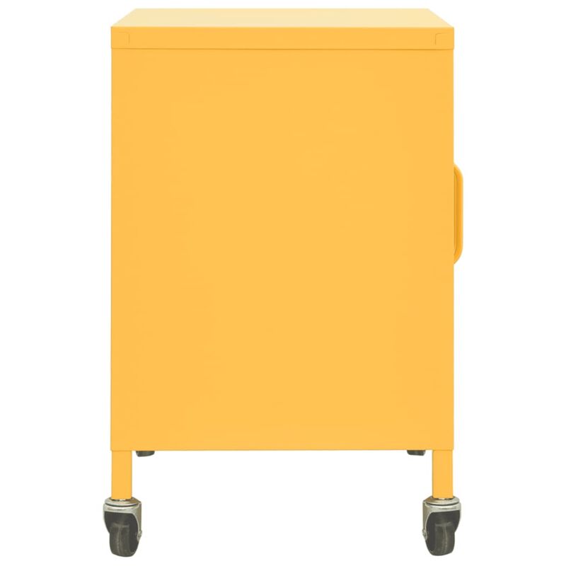 vidaXL Storage Cabinet 23.6"x13.8"x22" Steel