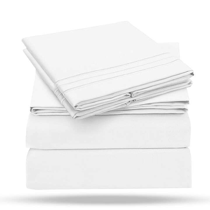 1800 Series Double Brushed Cooling Microfiber Sheet Set