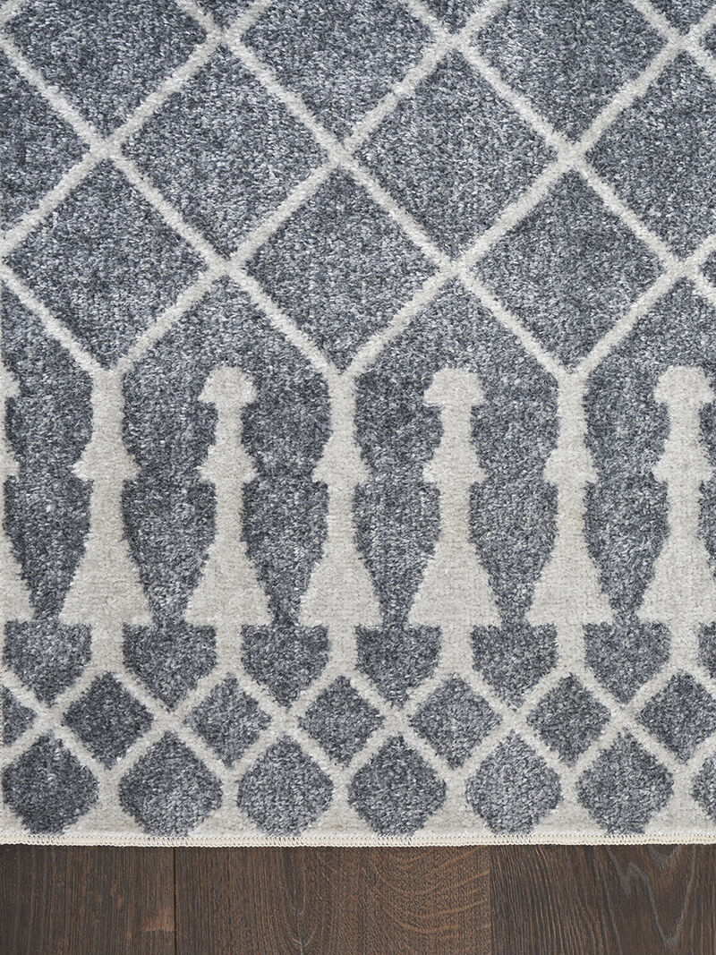 Astra Machine Washable ASW10 Denim 7'10" x 10' Rug