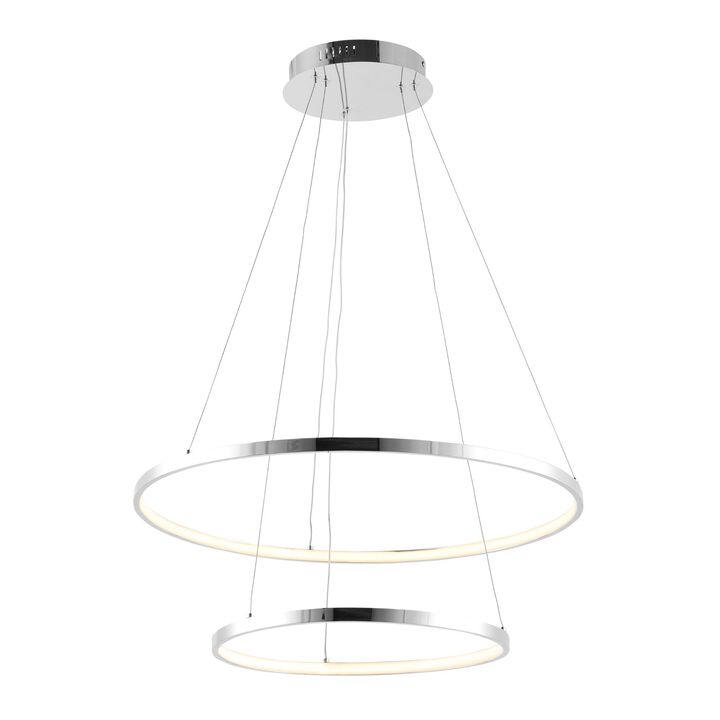 Brice Modern Contemporary Iron Integrated LED Pendant