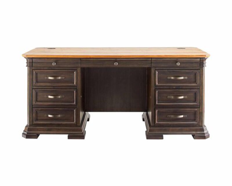 Double Pedestal Executive Desk