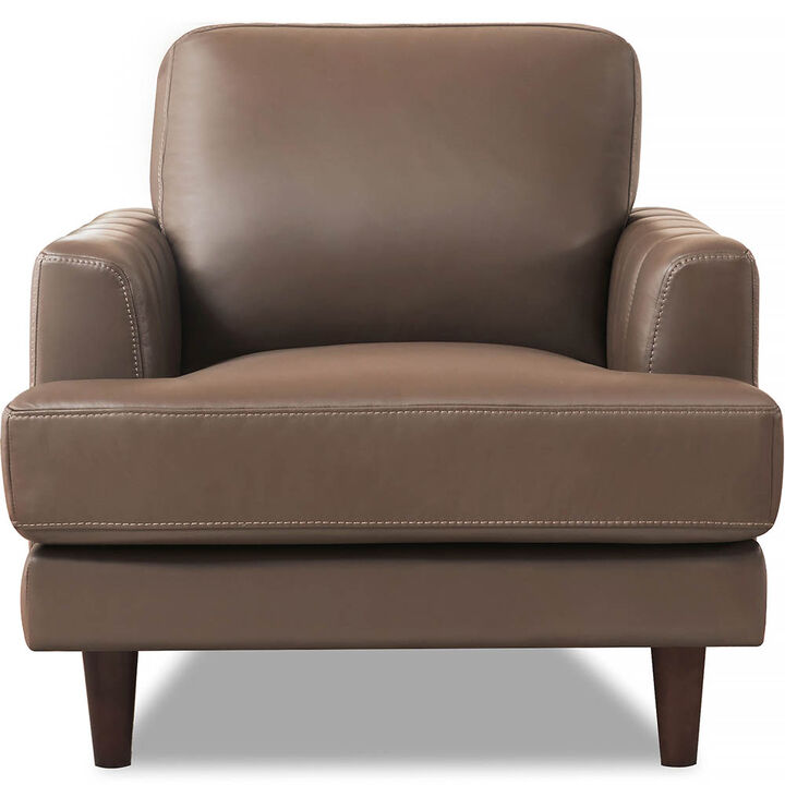 Cassia Top Grain Leather Chair