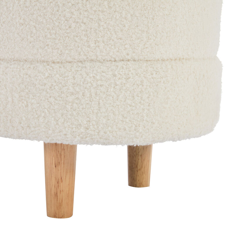 Merax Fabric Storage Ottoman Bench for Bedroom