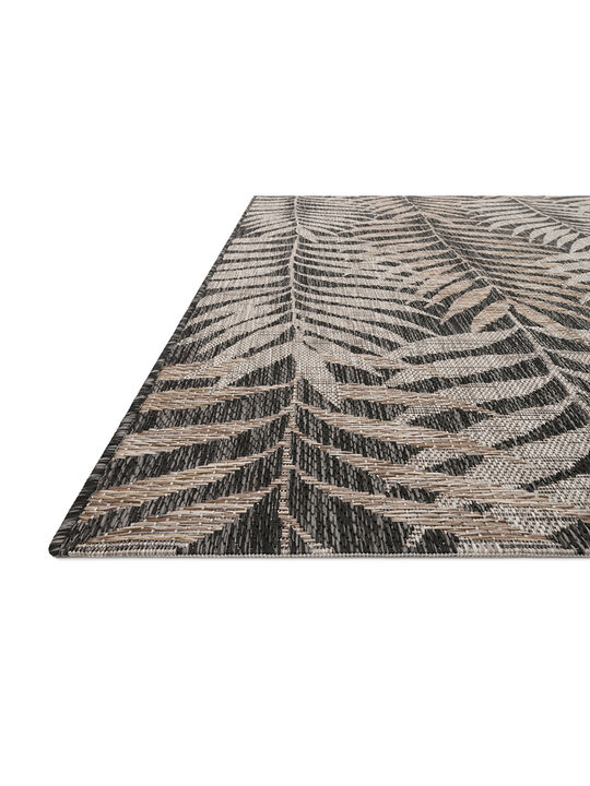 Isle IE08 Natural/Black 18" x 18" Sample Rug