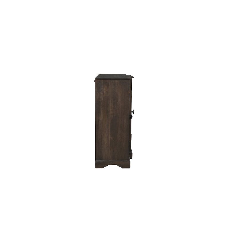 Taran Designs Lennox 4-door Carved Solid Wood Sideboard