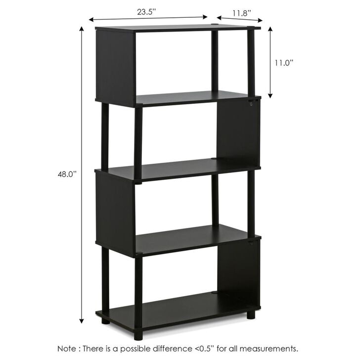 Furinno 5-Tier Flexi Rack, Espresso