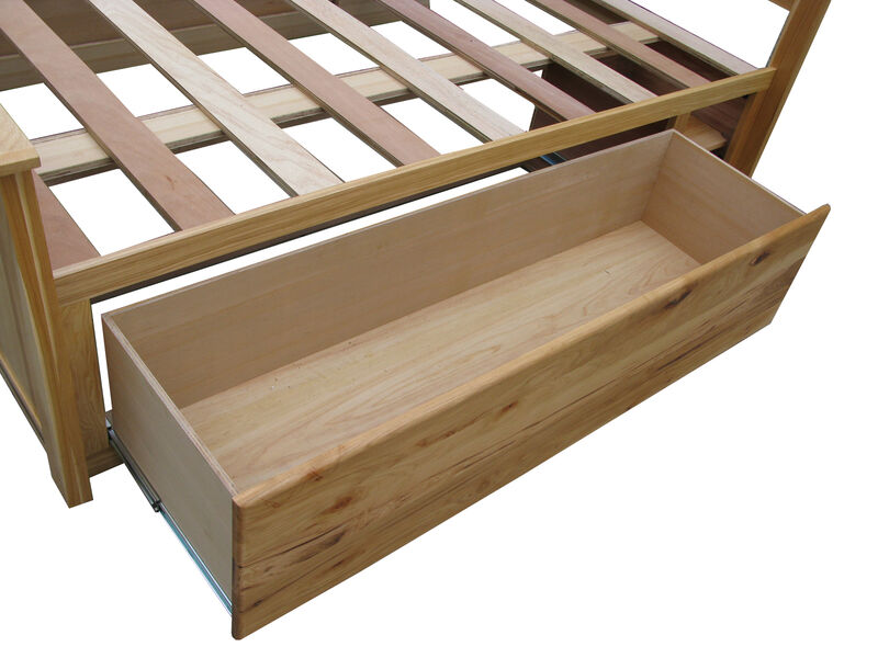 Belen Kox Natural Hickory Queen Storage Bed, Belen Kox