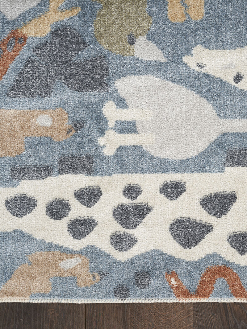 Astra Machine Washable ASW01 Multicolor 9' x 12' Rug