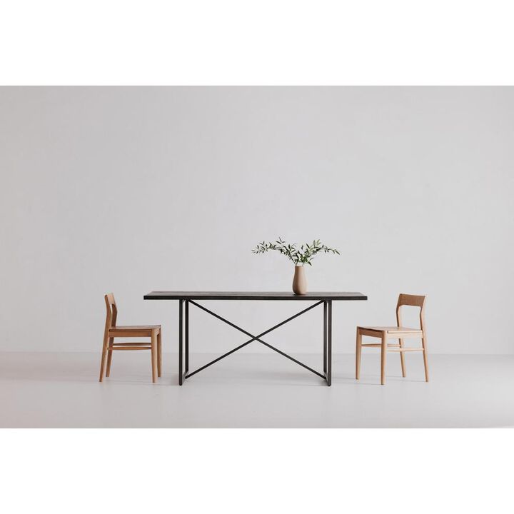 Moe�s Owing Dining Chair Oak-Set Of Two