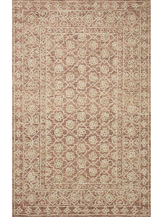 Cecelia CEC01 Rust/Natural 7'9" x 9'9" Rug