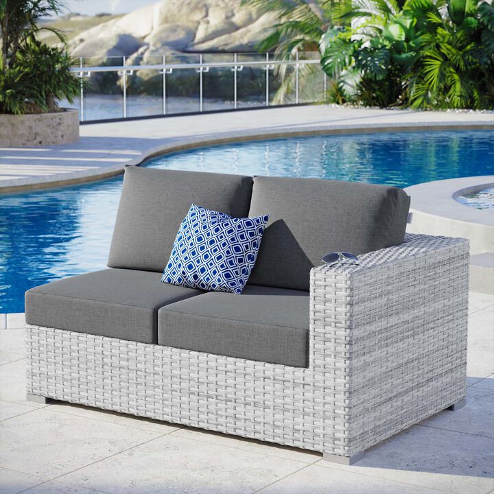 Modway - Convene Outdoor Patio Right-Arm Loveseat