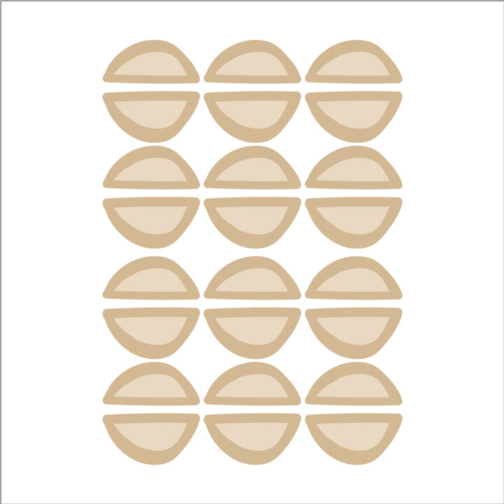 Half Circle - Beige