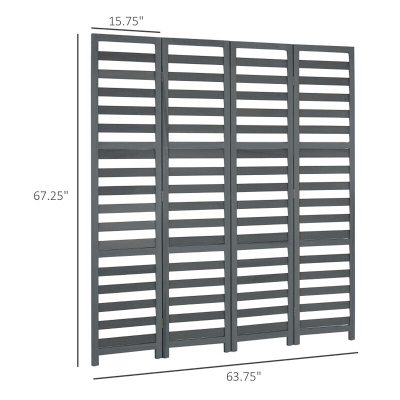 Privacy Screen Panel Space Divider for Balcony, Yard & Living Spaces