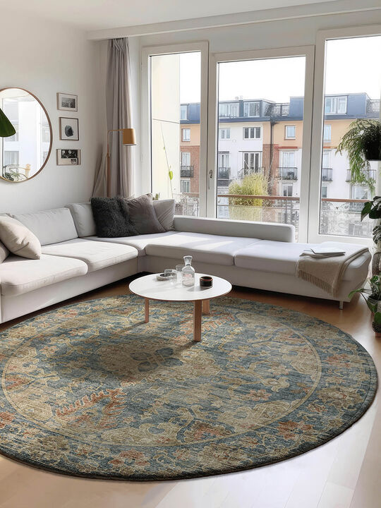 Tuscany TU13 Teal 10' Rug
