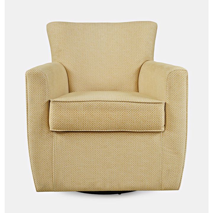 Jofran Blakely Harper Contemporary Traditional Swivel Accent Chair