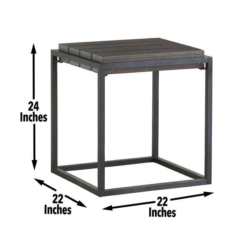 Tekoa End Table - Walnut
