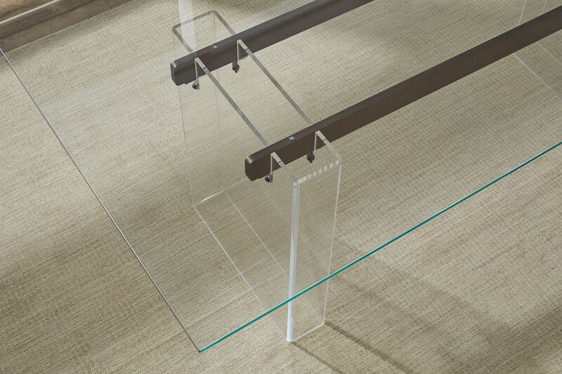 Moorea Glass Dining Table
