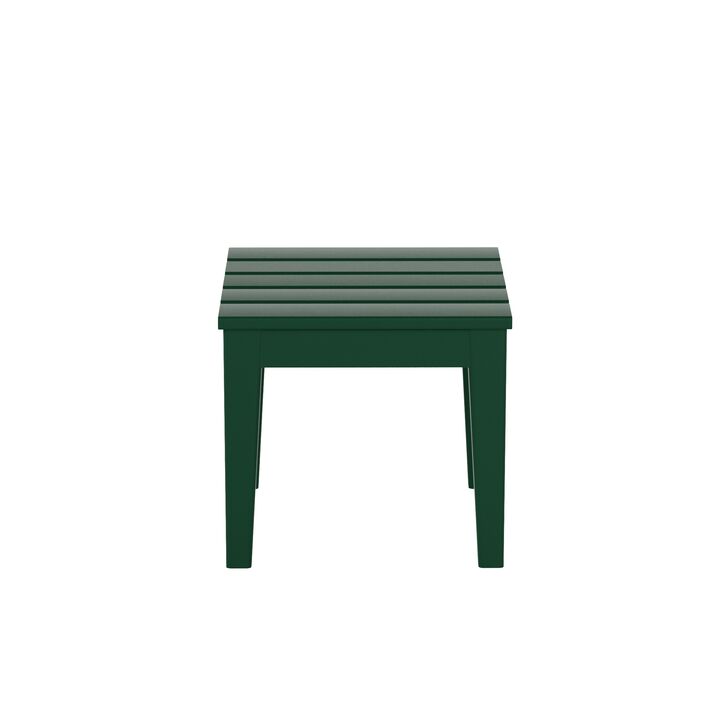 WestinTrends Outdoor Patio Modern Adirondack Side Table