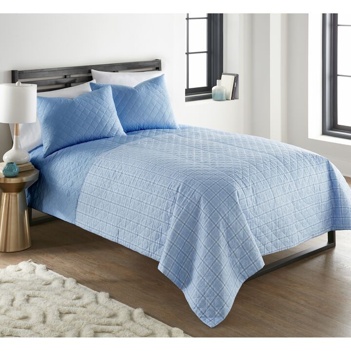 Seersucker 6-in-1 Quilt Set Americana Stripe